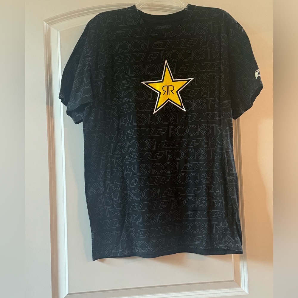 Rockstar Energy Black T-Shirt for Men